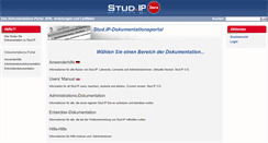 Desktop Screenshot of docs.studip.de